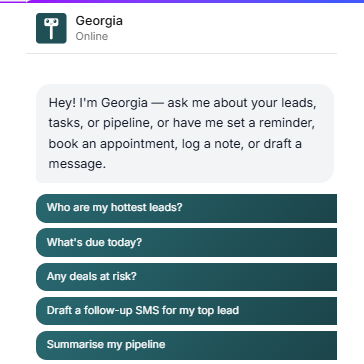 Georgia screenshot