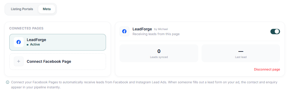 Leads flow in, you don't chase them.