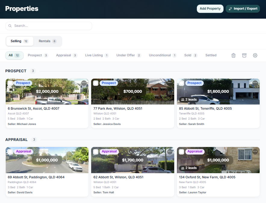 Property Suite screenshot